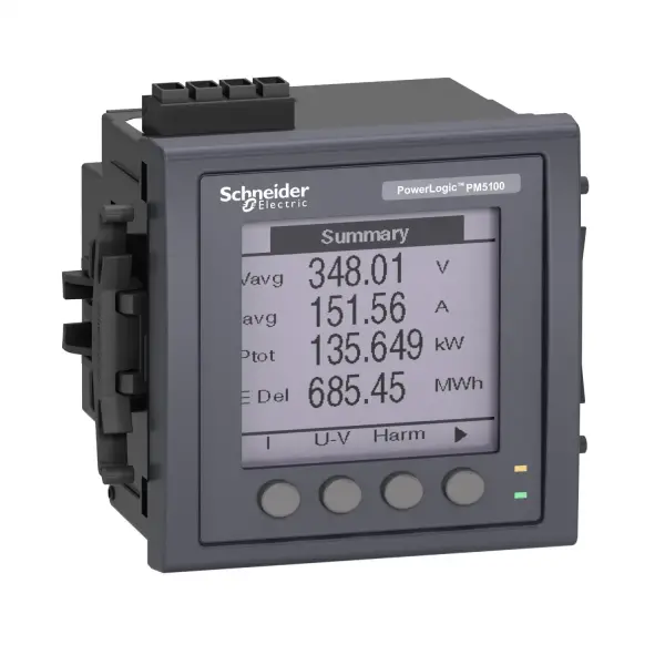 Schneider Electric - METSEPM5110 - PM5110 Modbus - 15.Harm- 1DO 33 alarm - pano - 1