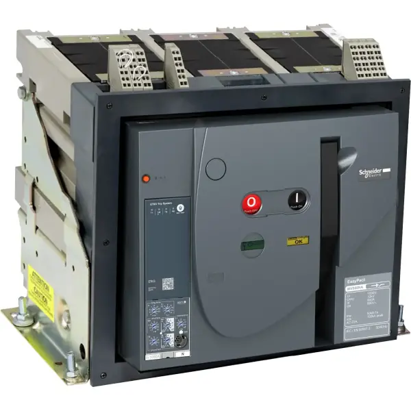 Schneider Electric - MVS16H3NF5L - EP MVS CB 1600A 65kA 3P EF 240VAC ET5 sabit elektrikli devre kesici - 1