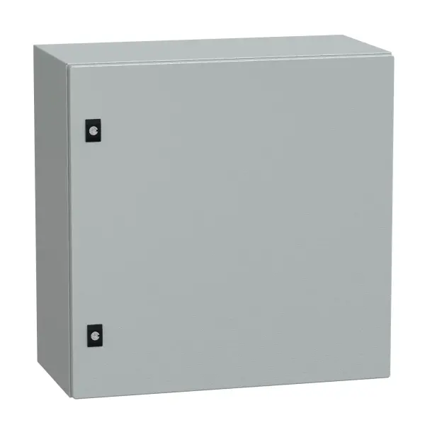 Schneider Electric - NSYCRN66300 - Spacial CRN düz kapı, montaj plakasız. H600xW600xD300 IP66 IK10 RAL7035. - 1