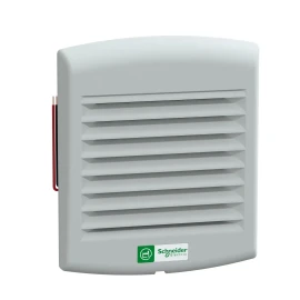 NSYCVF38M24DPF - ClimaSys cebri havalandırma. IP54, 58m3/h, 24V DC, çıkış ızgara ve filtre G2 ile - 1