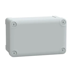 NSYTBS19128 - ABS kutu IP66 IK07 RAL7035 Dah.H175W105D80 Har.H192W121D87 Opak kapak H20 - 1