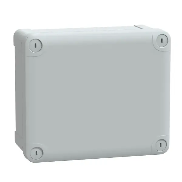 Schneider Electric - NSYTBS19168 - ABS kutu IP66 IK07 RAL7035 Dah.H175W150D80 Har.H193W164D87 Opak kapak H20 - 1