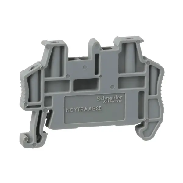 Schneider Electric - NSYTRAAB35 - UÇ BRAKETI, 35MM DIN RAYLARI İÇİN ANİ, 5,2MM GENIŞLIK, IŞARETLENEBILIR - 1