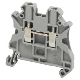 NSYTRV22 - VİDALI TERMINAL, GEÇİŞLİ, 2 NOKTA, 2,5 MMÂ² , GRİ - 1