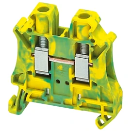 NSYTRV62PE - VİDALI TERMINAL, KORUYUCU TOPRAK, 2 NOKTA, 6MMÂ², YEŞİL-SARI - 1