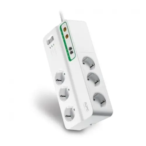 Schneider Electric - PMH63VT-GR - APC Akım Korumalı Priz 6'Lı - 1