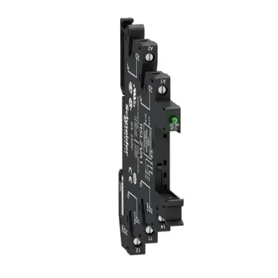 Schneider Electric - RSLZVA1 - Harmony, LED ve koruma devresi ile donatılmış priz, RSL1 röleleri için, vidalı konnektör, 12...24 V AC/DC - 1