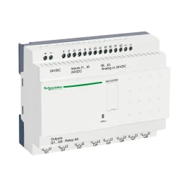 SR2E201BD - Kompakt akıllı röle, Zelio Logic, 20 I/O, 24 V DC, saat, ekran yok - 1
