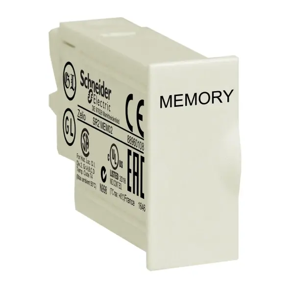 Schneider Electric - SR2MEM02 - bellek kartuşu - Zelio Logic firma yazılm için akıllı röle - v 3.0 için - EEPROM - 1