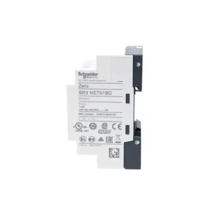 Schneider Electric - SR3NET01BD - Ethernet Bağlantı arayüzü, Zelio Logic, SR3 24 V DC akıllı röle için - 1
