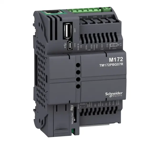 Schneider Electric - TM172PBG07R - Modicon M172 Performans Kapalı 7 I/O, Ethernet, Modbus - 1