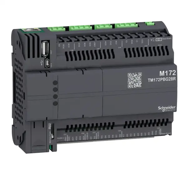 Schneider Electric - TM172PBG28R - Modicon M172 Performans Kapalı 28 I/O, Ethernet, Modbus - 1