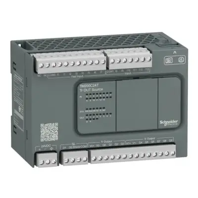 Schneider Electric - TM200C24T - kontrolör M200 24 IO transistörü Kaynak - 1