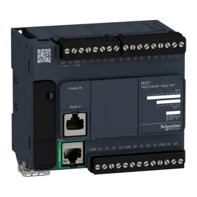 Schneider Electric - TM221CE24R - kontrolör M221 24 GÇ rölesi Ethernet - 1