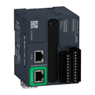Schneider Electric - TM221ME16T - kontrolör M221 16 GÇ transistör PNP Ethernet - 1