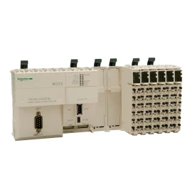 TM258LF42DT4L - Mantık kontrolörü, Modicon M258, kompakt taban 42 + 4 I/O, 24 V DC, CANopen - 1