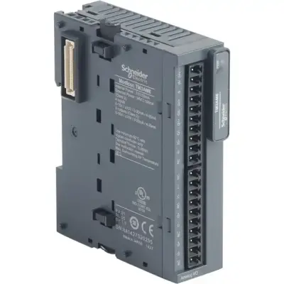 Schneider Electric - TM3AM6 - modül TM3 - 4 analog giriş ve 2 analog çıkış - 1