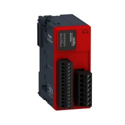  TM3SAF5R - PLC TM2xx İÇİN GÜVENLİK MODÜLÜ, 1 FONKSİYON, CAT4, VİDALI TERMİNALLER - 1