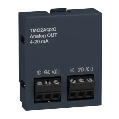 Schneider Electric - TMC2AQ2C - M221 kartuş - 2 analog akım çıkışı - G/Ç uzatma - 1