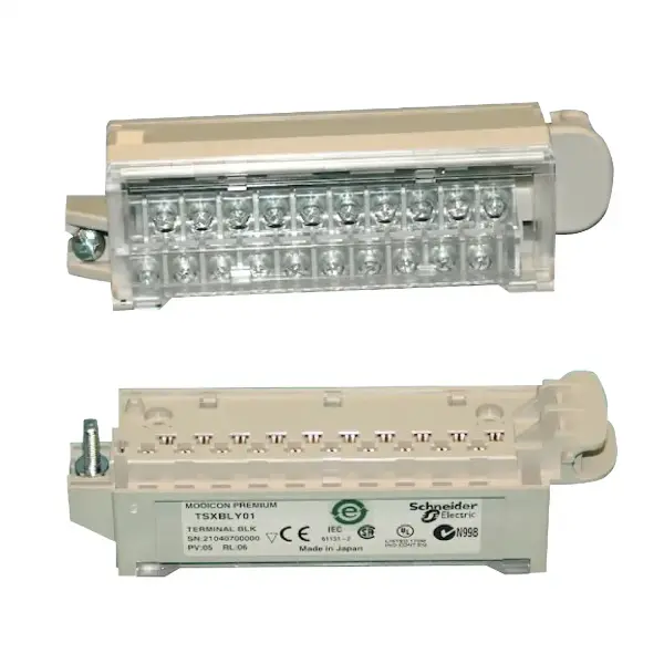 Schneider Electric - TSXBLY01 - vida bağlantısı terminal bloğu - analog/Dijital G/Ç modülü için - 20 yollu - 1