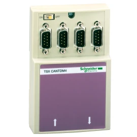TSXCANTDM4 - CANopen tap bağlantı kutusu - 1 vidalı terminal bloğu ve 4 SUB-D9 - 1