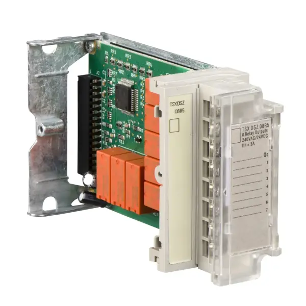Schneider Electric - TSXDSZ08T2 - 8Q TRANS 0,5A TR.BLK - 1