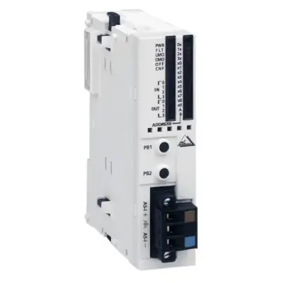 Schneider Electric - TWDNOI10M3 - AS Arayüz ana modülü - M3 (7.3 analog profili) V2.11 - 29,5..31,6 V DC - 1