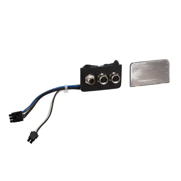 Schneider Electric - VW3L40210 - eklenti - 2 I/O sinyali için 2 dişi M8 + güvenli tork kapatma emniyeti için 1 erkek M8 - 1
