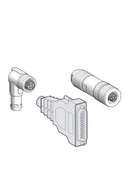 VW3L5B000 - konnektör kitleri Profibus DP için - 1 erkek, 1 dişi konnektör M12 + kapak M12 - 1