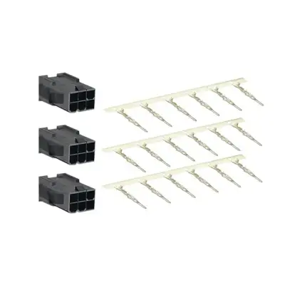 Schneider Electric - VW3M5D1F - motor güç konektör kiti, BCH2.B/.D/.F için frenli kablo bağlantısı - 40/60/80mm - 1