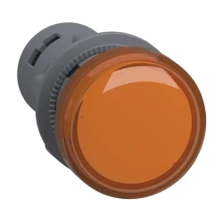 XA2EVB5LC - Sinyal lambası, plastik, sarı, Ø 22 mm, LEDli, 24 V AC/DC - 1