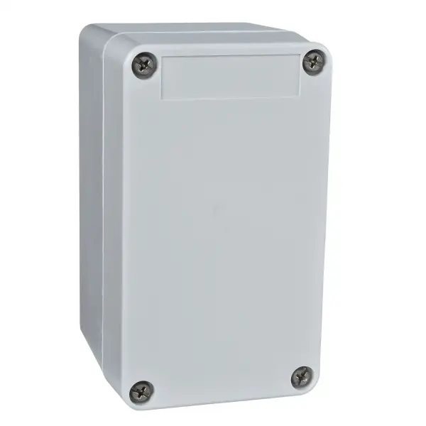 Schneider Electric - XAPA1100 - Harmony XAP, XB2 SL, Boş kontrol kutusu, plastik, gri, deliksiz, 85 x 146 x 87 mm - 1
