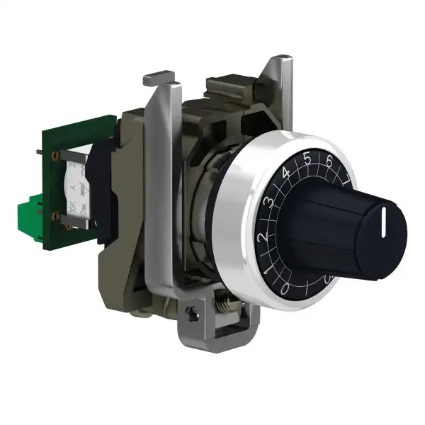 Schneider Electric - XB4BD912R4K7 - Harmony XB4, Komple potansiyometre, metal, Ã˜22, 4K7 - 1