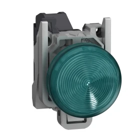 XB4BVBM3GEX - Komple Işıklı Buton, Harmony XB4 - ATEX D, yeşil, entegre LED, 24...240V - 1