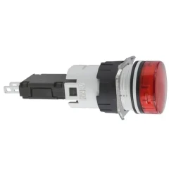  XB6AV4BB - 12...24V entegre LED'li kırmızı eksiksiz pilot ışığı Ø16 - 1