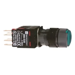  XB6AW3B1B - yeşil sıva altı eksiksiz ışıklı Buton Ø16 yaylı dönüş 1NA 12...24V - 1