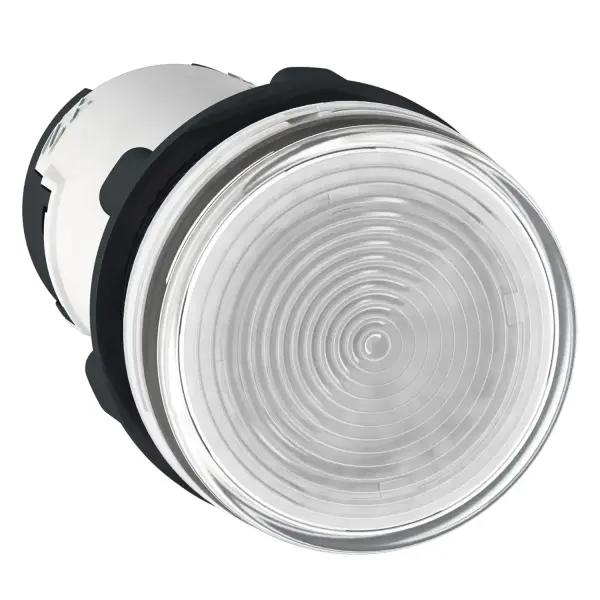 Schneider Electric - XB7EV01MP - yuvarlak pilot ışığı Ø 22 - beyaz - entegre LED - 230 V - vida kelepç terminali - 1