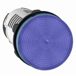  XB7EV06MP - yuvarlak pilot ışığı Ø 22 - mavi - entegre LED - 230..240 V -vida kelep terminal - 1