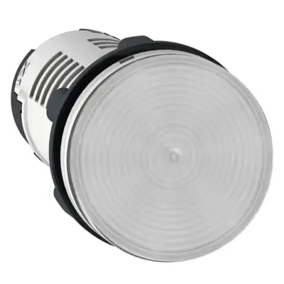 Schneider Electric - XB7EV07BP - yuvarlak pilot ışığı Ø 22 - renksiz - entegre LED - 24 V - vida kelepç terminali - 1