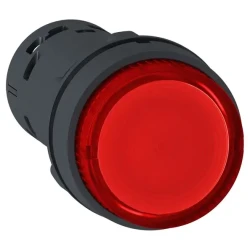  XB7NW34M1 - IŞKL. P.B - LED - Yaylı Dnş -1NA - Kırmızı - 230v - 1