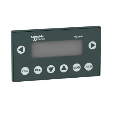 Schneider Electric - XBTN410 - dokunmatik ve tuş takımlı küçük panel - matris ekranlı - yeşil - 24 V - 1