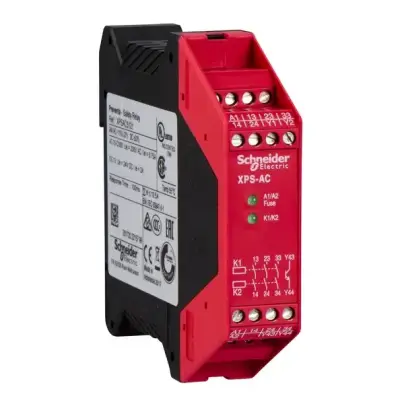 Schneider Electric - XPSAC5121 - modül XPSAC - Acil durdurma - 24 V AC DC - 1