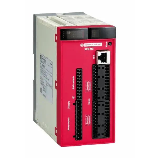 Schneider Electric - XPSMC32Z - güvenlik kontrolörü XPS - MC - 24 V DC - 32 giriş - 46 LED sinyalleme - 1