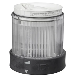 XVBC2B7 - Ø 70 mm ışıklı birim - sabit - renksiz - IP65 - 24 V - 1