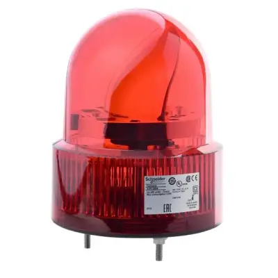 Schneider Electric - XVR12B04S - 120mm Döner Ayna Kırmızı 24VAC-DC - 1