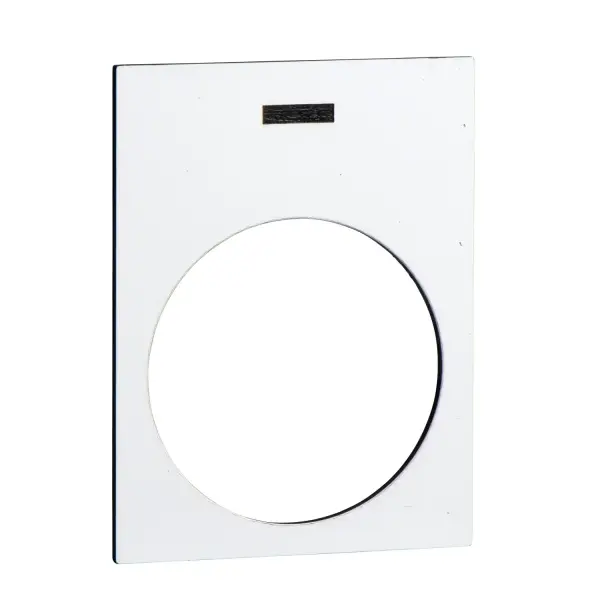 Schneider Electric - ZB2BY4930 - İşaretli gösterge, Harmony XAC, isim plakası, 30 x 40 mm, plastik, beyaz, 22 mm buton, siyah işaretli START - 1