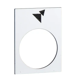 ZB2BY4965 - legend - 30 x 40 mm - white - forward, slow-fast - 1