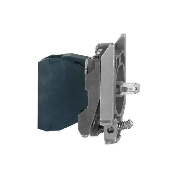 Schneider Electric - ZB4BVG1 - Komple gövde/aydınlatma bloğu montaj, Harmony XB4, metal, beyaz, entegre LED, gövde/sabitleme bileziği, 110â€¦120V AC - 1