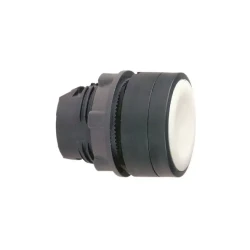  ZB5AA14 - Aydınlatmasız buton için başlık, Harmony XB5, XB4, beyaz gömme buton Ã˜22 mm Yay Geri Dönüşlü işaretsiz - 1