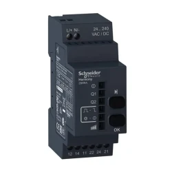  ZBRRA - Programlanabilir alıcı - 2 röle - 24..240 V AC/DC - 2 basmalı düğme - 6 LED - 1